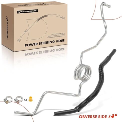 A-Premium Power Steering Return Hose Line Assembly Compatible with Buick LaCrosse, Allure, 2005 2006 2007 2008, with O-ring, Gear To Cooler in Saudi Arabia