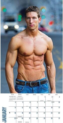 Carousel Calendars, Dream Guys 2026 Wall Calendar, 12.01'' X 12.01'', 16-Month Calendar with Stapled Binding in Kuwait