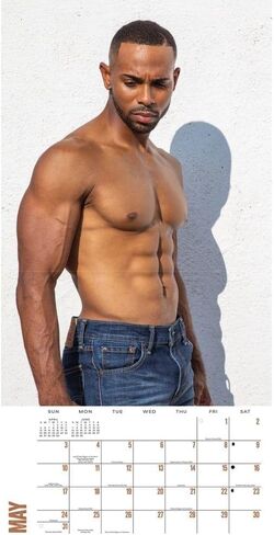 Carousel Calendars, Dream Guys 2026 Wall Calendar, 12.01'' X 12.01'', 16-Month Calendar with Stapled Binding in Kuwait