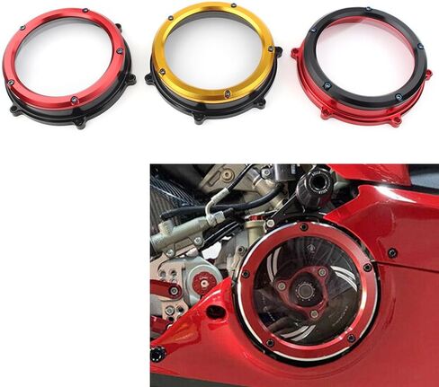 Cnswee6 Motor Clear Clutch Cover Spring Retainer Pressure Plate for Ducati Panigale V4S V4 2019-2022 Gold in Saudi Arabia