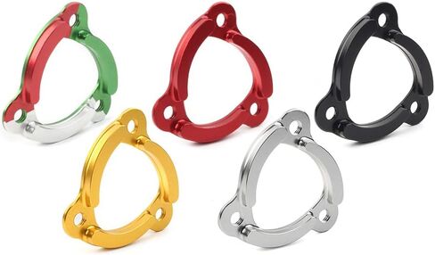 Cnswee6 Clear Clutch Cover Racing Spring Retainer Pressure Plate for Ducati 959/1199/1299/V4/MTS 1200 Scrambler 800, Black in Saudi Arabia
