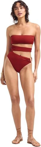 Vitamin A Women's Swimwear EcoRib Bandeau Lolita One Piece Swimsuit in Saudi Arabia