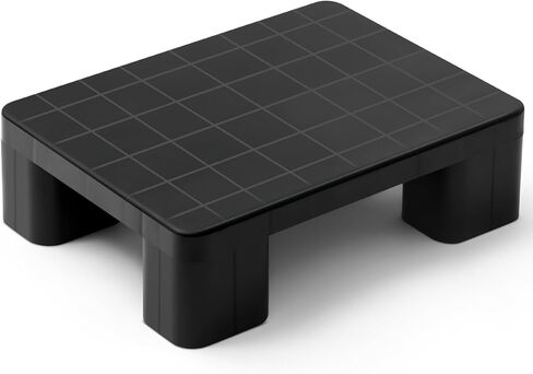 Plastic Pallets for Basement Storage Easy to Stack Lightweight Floor Pallets Display for Flooring Room Supermarket Warehouse, Support up to 2000 Lbs,Black (40'' L X 20'' W X 5.5'' H,2 Pcs) in Kuwait