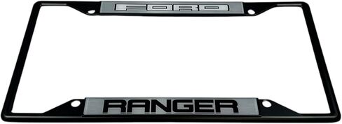 Eurosport Daytona - Compatible with Ford - Ranger - Daytona Lite Black License Plate Frame in Saudi Arabia
