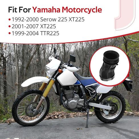 JAVIK Air Box To Carb Boot Joint Duct With Clamp For Yamaha XT225 1992-2007 TTR225 1992-2004 O.E.M# 3RW-14453-01-00 in Saudi Arabia