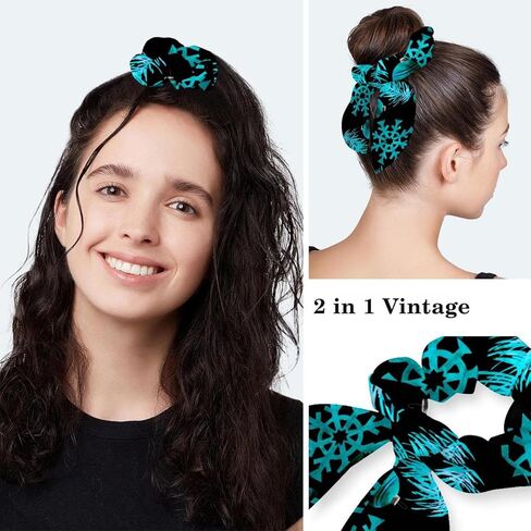 Honexa Christmas Snowflake Winter Scrub Caps Surgical Women with Button Adjustable Hats Scrunchie for Multicoloured6 in Saudi Arabia