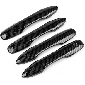 غطاء حماية لمقبض باب السيارة متوافق مع Toyota 2018-2020 2021 2022 2023 2024 2025 2026 Camry 2019-2026 Corolla 2019-2022 Avalon 2016-2026 Prius 2020-2024 Venza Accessories (كربون) in Kuwait