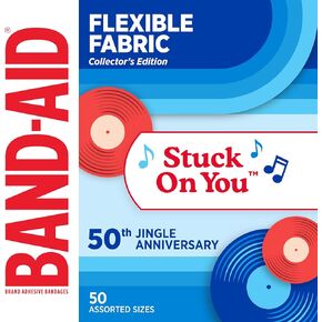 ضمادات لاصقة من القماش المرن كبيرة جدًا من جونسون آند جونسون، عدد 10 in Kuwait