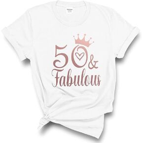 IHK، تي شيرت عيد ميلاد 50 ورائع، قميص 50 ورائع، هدية عيد ميلاد 50 للنساء والرجال in Kuwait