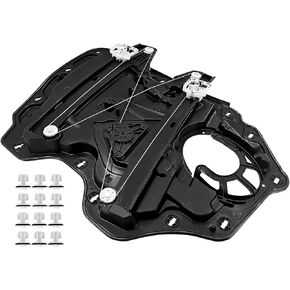 منظم النافذة الأمامي الأيمن للباب مع حامل متوافق مع Lincoln Aviator 2020-2025، بدون أجهزة استشعار ومحركات، استبدال # LC5Z5823208B LC5Z5823208 LC5BS23200AH LC5BS23200 in Kuwait