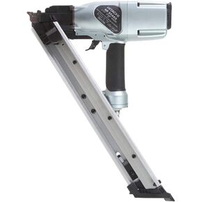 Metabo HPT Metal Connector Nailer | Pro Preferred Brand of Pneumatic Nailers | 36 Degree Magazine | Accepts 1-1/2-Inch to 2-1/2 Nails | Ideal for Fastening Metal Connectors to Wood | NR65AK2 in Kuwait