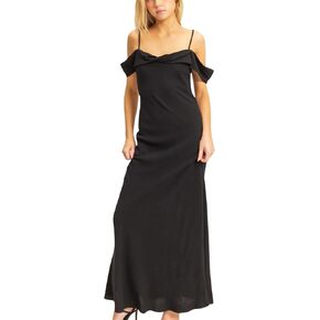 Womens Casual Bodycon Dress Elegant Off Shoulder Twist Front Black Evening Party Cocktail Formal Midi in Saudi Arabia