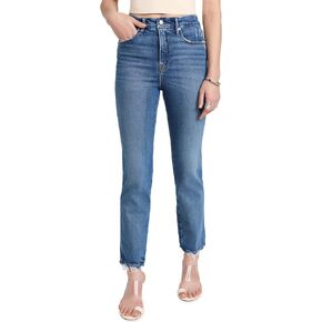 Good American Women's Good Curve Straight Jeans in Kuwait