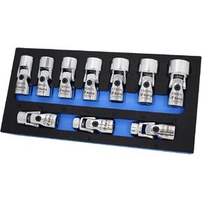 Astro Pneumatic Tool 74310 10-Piece 3/8" Drive Flex Socket Set - 6 Point - Metric in Kuwait