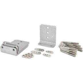 (4) 6" Aluminum L-Type Boat Trailer Bunk Bracket Kit with Stainless Steel Mounting Hardware For 3x3 Boat Trailer Crossmembers in Kuwait