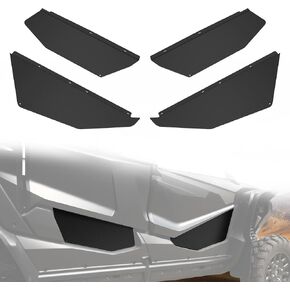 ألواح الأبواب السفلية من الألومنيوم ملحقات Honda Talon لـ 1000R 1000X 1000X-4 2019-2025، إدراج نصف باب أمامي وخلفي سفلي سهل التركيب كتلة حطام الطين (بابان، يناسب 4 مقاعد) in Kuwait