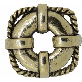 Jim Clift Design Life Preserver Gold Lapel Pin in Kuwait