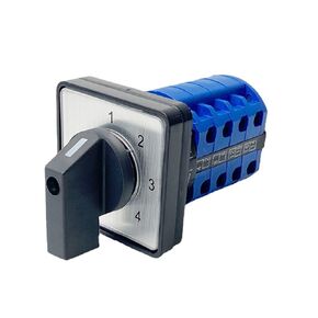 Electrical LW26-20/4 Panel Mount 20A 690V 4 Poles 4 Position Control Motor Circuit Universal Changeover Rotary Cam Switch in Saudi Arabia