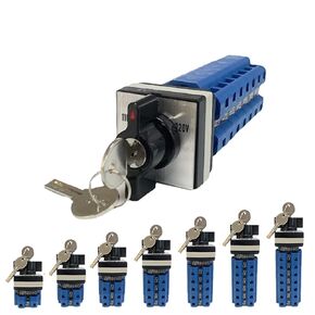 LW26-32F with Key Three Position Lockable Universal Transfer 32A 690V Dual Power Switching Motor Reverse Rotary Cam Switch(32A 6Poles) in Saudi Arabia