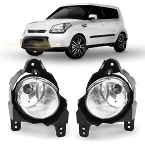 DLAA Fog Lights for KIA Soul 2010 2011 Front Fog Lamps Car Styling Spot Light Without Cables - 1 Pair in Kuwait