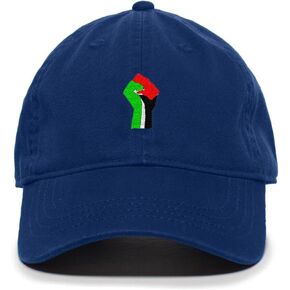 DSGN By DNA Palestine Fist Free Palestine Embroidered Baseball Cap Cotton Adjustable Dad Hat in Kuwait