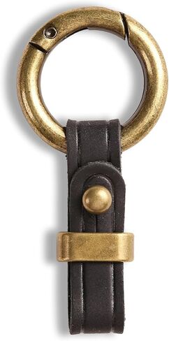 Creative Leather Car Keychain Key Fob Quick Release Metal Key Chain in Kuwait