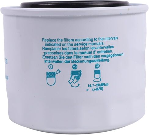 Oil Filter HH164-32430 17321-32430 Compatible with Kubota Engine V2403 V2203 V3300 V3600 in Kuwait