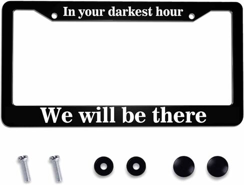 License Plate Frame Jesus Died for Me Now I Live for Him Stainless Steel License Plate Frame with 2 Holes & Free Screws 12.2 x 6.3 Inches in Saudi Arabia