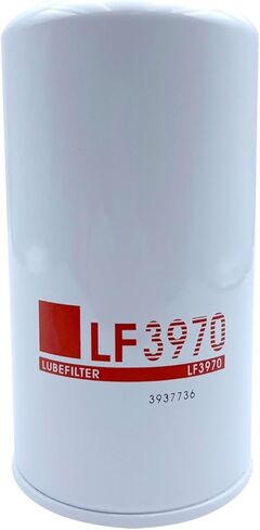 LF3970 Lube Filter Oil Filter Fit for Cummins QSB 6.7L 5.9L, ISB Engine Ford Freightliner Kenworth Peterbilt, Replaces #5404947/3937736/14406393,Pack of 1 in Kuwait