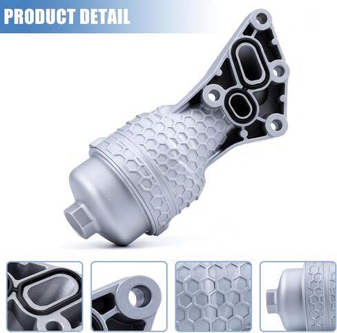 محول مجموعة مبيت فلتر الزيت من سوريلو مناسب لـ Genesis G80 لشركة Hyundai Genesis Palisade لكيا كادينزا سيدونا سورينتو تيلورايد 2.4L 3.3L 3.8L V6- استبدال 26300-3LAA0 263003LAA0 in Kuwait