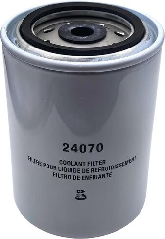 24070 Heavy Duty Coolant Spin-On Filter with base Compatible with Cummins Engine B6.7 ISL9 Replaces WIX 24070 Baldwin B5134 in Saudi Arabia