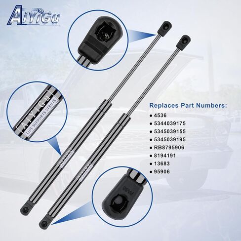 4536 Front Hood Struts Shocks Lift Supports Gas Springs Compatible with Lexus 1998-2005 GS300, 1998-2000 GS400, 2001-2005 GS430, Pack of 2 PCS Replaces 5344039175 in Saudi Arabia