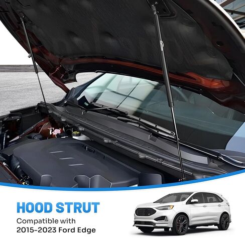 Hood Struts Fit for Ford Edge 2015-2023 Hood Lifting Support ﻿Hood Door Balancer Replacement Support Quick Lift No Drilling Required Replace#FT4Z16C826B Car Accessories in Saudi Arabia