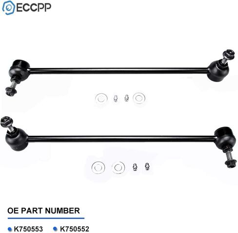 ECCPP Sway Bar Link Kit 2010 2011 2012 2013 2014 2015 لسيارة شيفروليه كامارو-وصلات نهاية شريط Sway الأمامية وصلة Swaybar الأمامية in Saudi Arabia