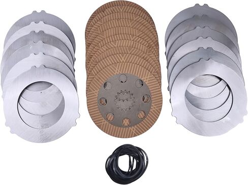 Brake Friction Counter Plates And Seals Set 458/20353 458/20285 BRL40-0252 450/10224 813/50012 Compatible With JCB Backhoe Loader 1400B 1550B 1600B 1700B 214 215 3CX 3D 3DX 4C in Saudi Arabia