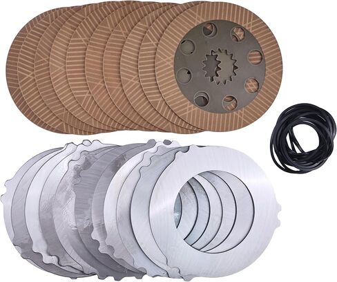 Brake Friction Counter Plates And Seals Set 458/20353 458/20285 BRL40-0252 450/10224 813/50012 Compatible With JCB Backhoe Loader 1400B 1550B 1600B 1700B 214 215 3CX 3D 3DX 4C in Saudi Arabia