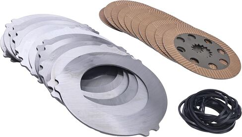 Brake Friction Counter Plates And Seals Set 458/20353 458/20285 BRL40-0252 450/10224 813/50012 Compatible With JCB Backhoe Loader 1400B 1550B 1600B 1700B 214 215 3CX 3D 3DX 4C in Saudi Arabia