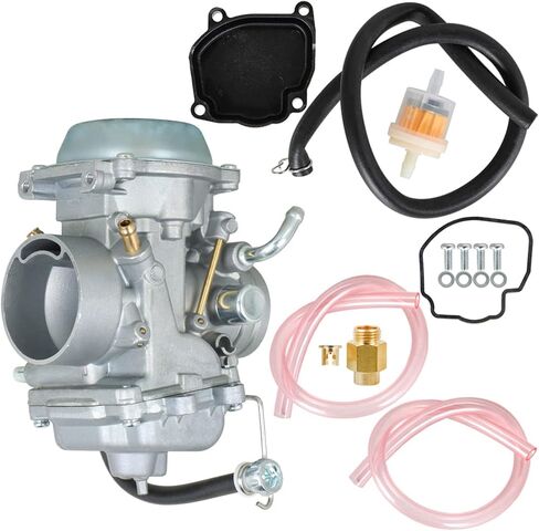 Carburetor Carb 13200-19B92 Replacement for King Quad 300 LTF4WDX 1994-1998 / King Quad 300 LTF300F 4x4 1999 Throttle Cable Threaded Type in Saudi Arabia