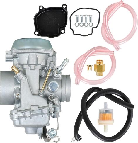 Carburetor Carb 13200-19B92 Replacement for King Quad 300 LTF4WDX 1994-1998 / King Quad 300 LTF300F 4x4 1999 Throttle Cable Threaded Type in Saudi Arabia