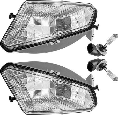 Caltric Left And Right Headlight Bulb Compatible with Polaris Sportsman 400 2005/Sportsman 600 2005 in Saudi Arabia