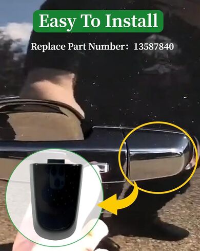 13587840 Front Left Driver Doors Handle Cap Cover Fit for Chevrolet Blazer Camaro Equinox Impala Malibu Traverse Fit for GMC Acadia Terrain in Kuwait