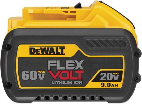 بطاريات DEWALT FLEXVOLT 20V/60V MAX*، 9.0-Ah، عبوتان (DCB609-2) in Kuwait