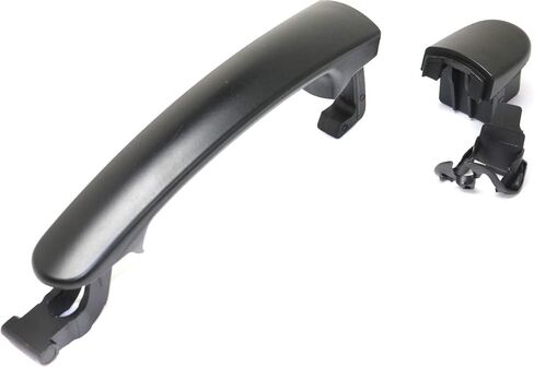 Garage-Pro Exterior Front Door Handle Compatible with Volkswagen TIGUAN 2009-2017/JETTA 2011-2018 RH Primed Black Plastic (=REAR RH/LH) in Saudi Arabia
