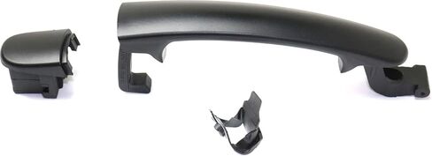 Garage-Pro Exterior Front Door Handle Compatible with Volkswagen TIGUAN 2009-2017/JETTA 2011-2018 RH Primed Black Plastic (=REAR RH/LH) in Saudi Arabia