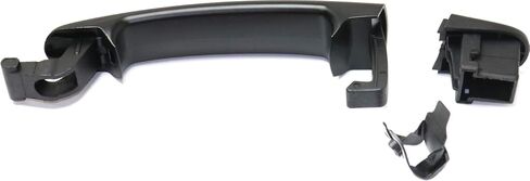 Garage-Pro Exterior Front Door Handle Compatible with Volkswagen TIGUAN 2009-2017/JETTA 2011-2018 RH Primed Black Plastic (=REAR RH/LH) in Saudi Arabia