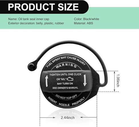 Gas Cap, Fuel Cap OEM#8K0201550N 5C0-201-550-T Replacement, Compatible with Audi A4 A5 A8, Quattro Q5 RS5 S4 S5 S8 SQ5 Allroad, 2011-2020 VW Jetta Golf R SportWagen Alltrack Tiguan in Kuwait