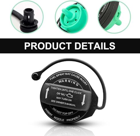 Gas Cap, Fuel Cap OEM#8K0201550N 5C0-201-550-T Replacement, Compatible with Audi A4 A5 A8, Quattro Q5 RS5 S4 S5 S8 SQ5 Allroad, 2011-2020 VW Jetta Golf R SportWagen Alltrack Tiguan in Kuwait