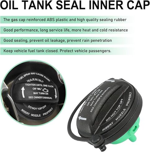 Gas Cap, Fuel Cap OEM#8K0201550N 5C0-201-550-T Replacement, Compatible with Audi A4 A5 A8, Quattro Q5 RS5 S4 S5 S8 SQ5 Allroad, 2011-2020 VW Jetta Golf R SportWagen Alltrack Tiguan in Kuwait