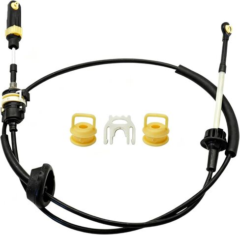 68261253AC Automatic Transmission Shifter Cable with Repair Kit Fits for Ram 2500 2012-2018,for Ram 3500 2011-2023,for Ram 4500 2011-2015,for Ram 5500 2011-2015,Replaces 68039341AE,68039341AB in Kuwait