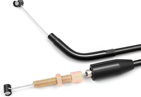 Motorcycle Clutch Cable Compatible with Suzuki GSXR1000 2005-2006 - Heavy Duty Steel Wire Clutch Line Replacement for Street Bikes & Sport Motorcycles - Black​ in Saudi Arabia